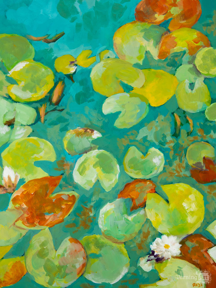 Peaceful Lily Pads II