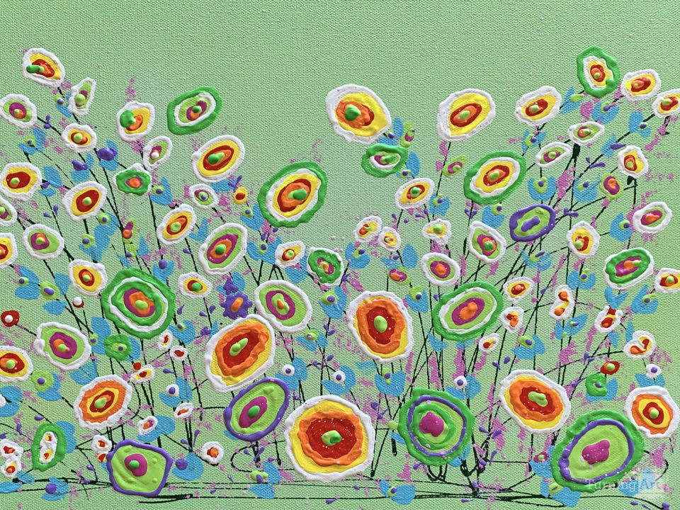 Bubbling With Greenie Cheerfulness