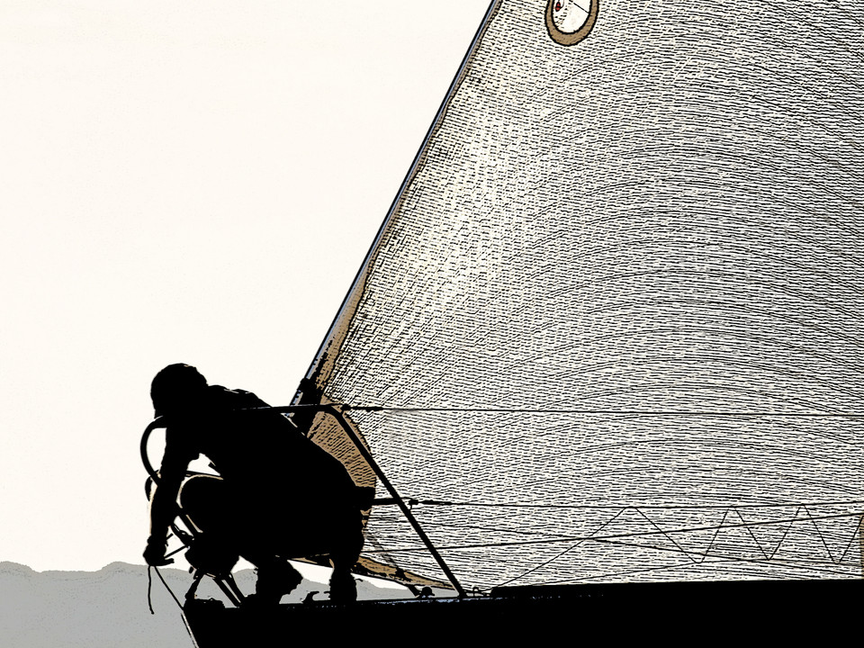 Foredeck Work in Marblehead