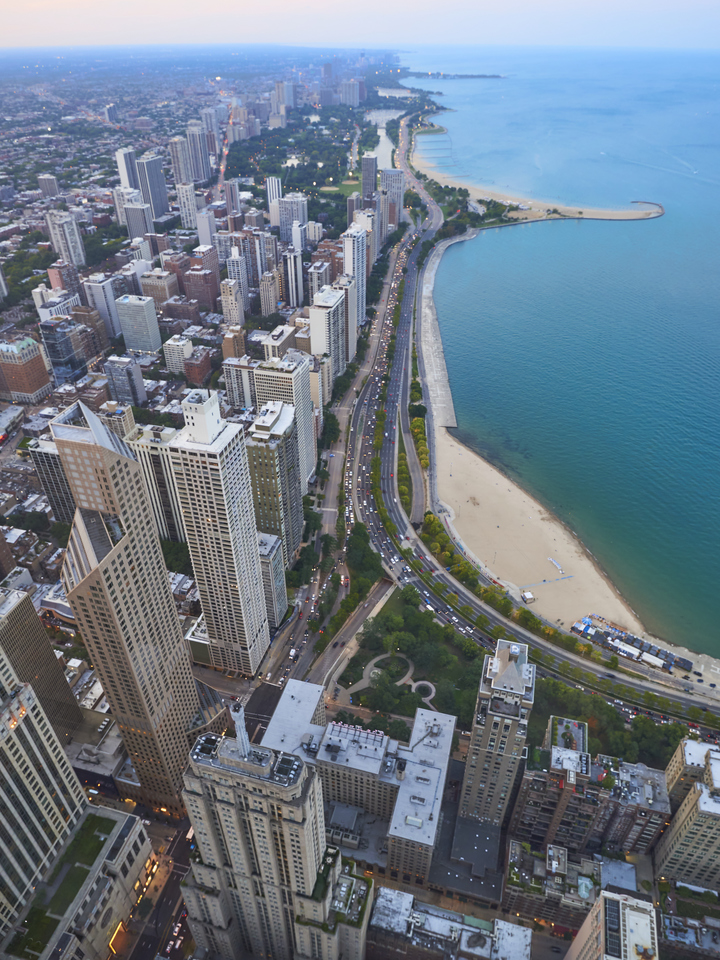 Gold Coast - From Above Portrait