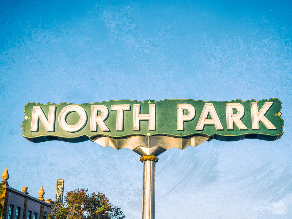 This Is North Park Vintage Texture