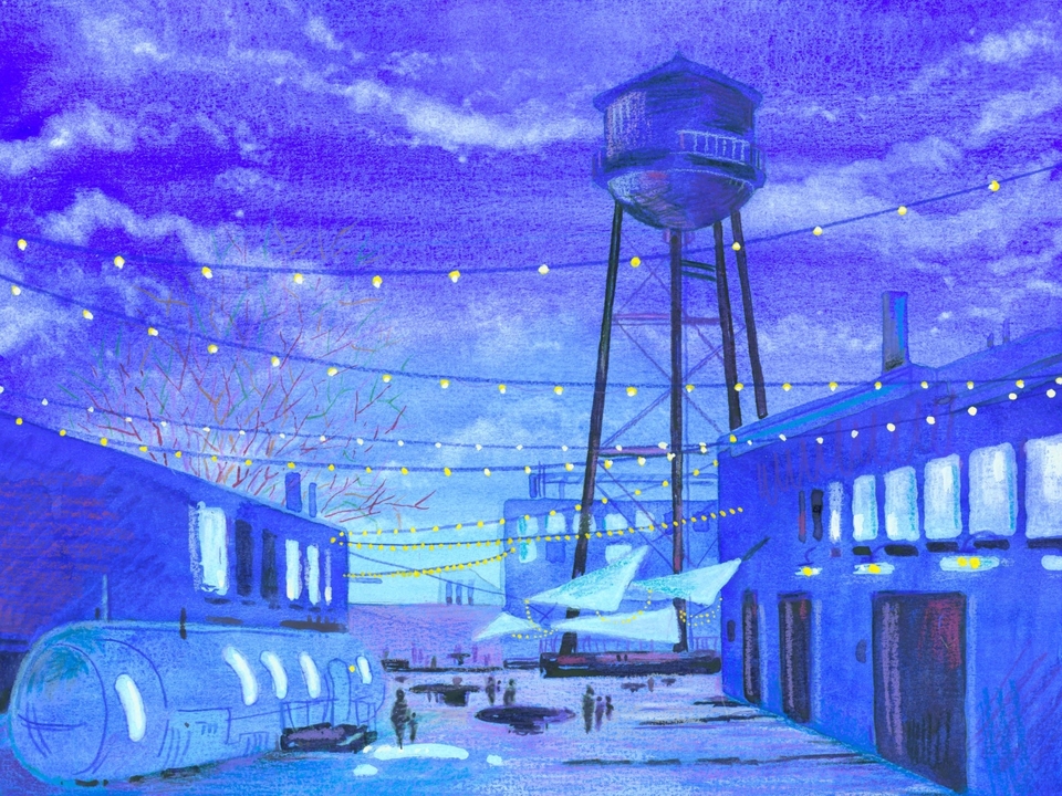 Camp North End Dusk Charlotte